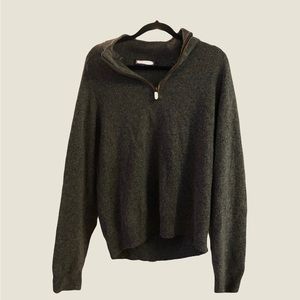 Vineyard Vines 100% Wool Quarter-Zip Sweater